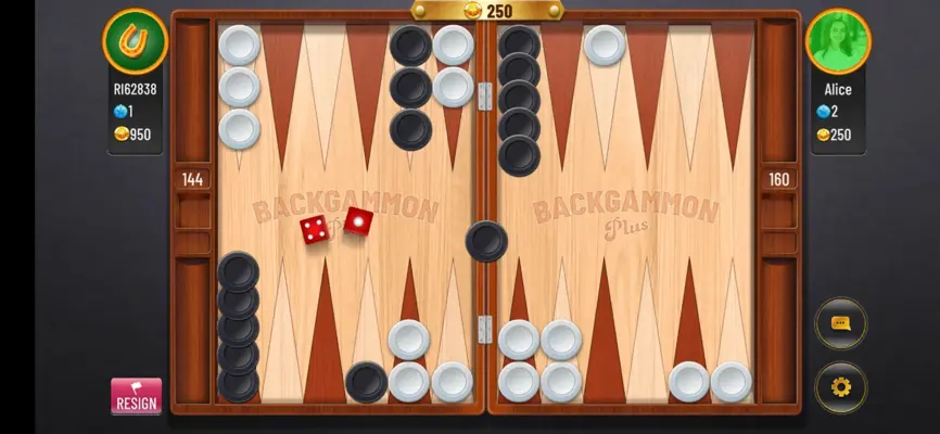 Backgammon Plus android App screenshot 4