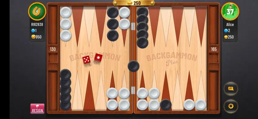 Backgammon Plus android App screenshot 5